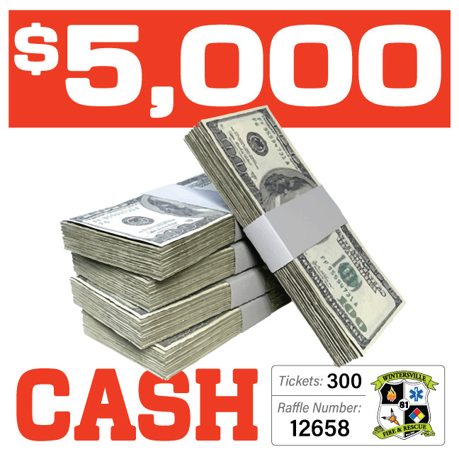 $5000 Cold Hard Cash #12658