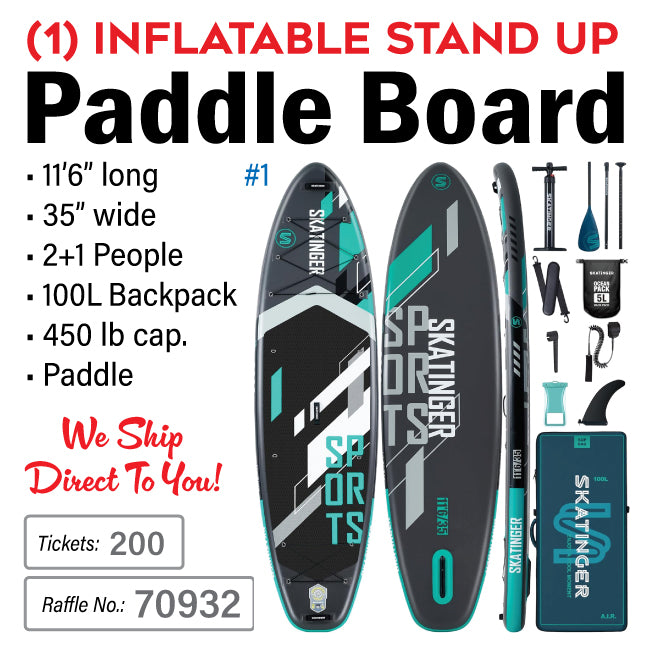 Inflatable Stand Up Paddle Board - #70932