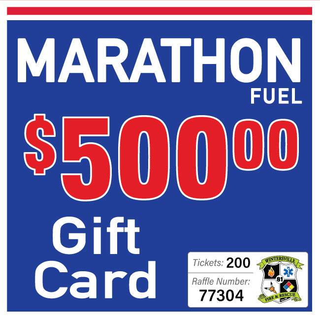 $500 Marathon Fuel Gift Card #77304