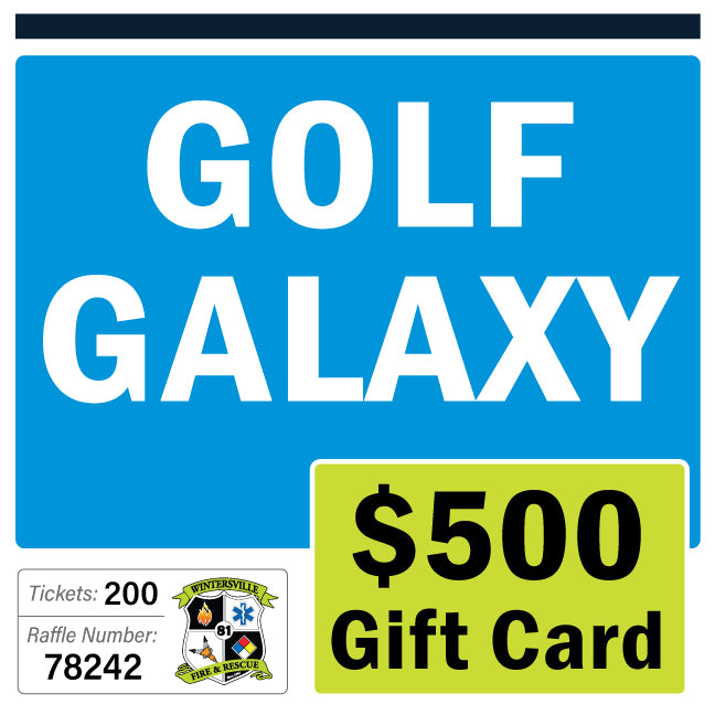 $500 Golf Galaxy Gift Card #78242