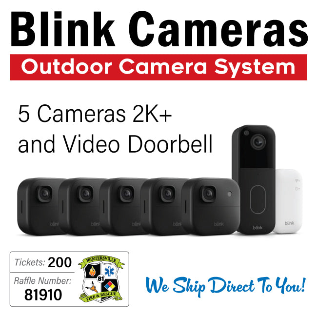 Blink Outdoor Camera System #81910 – Wintersville Fire & Rescue