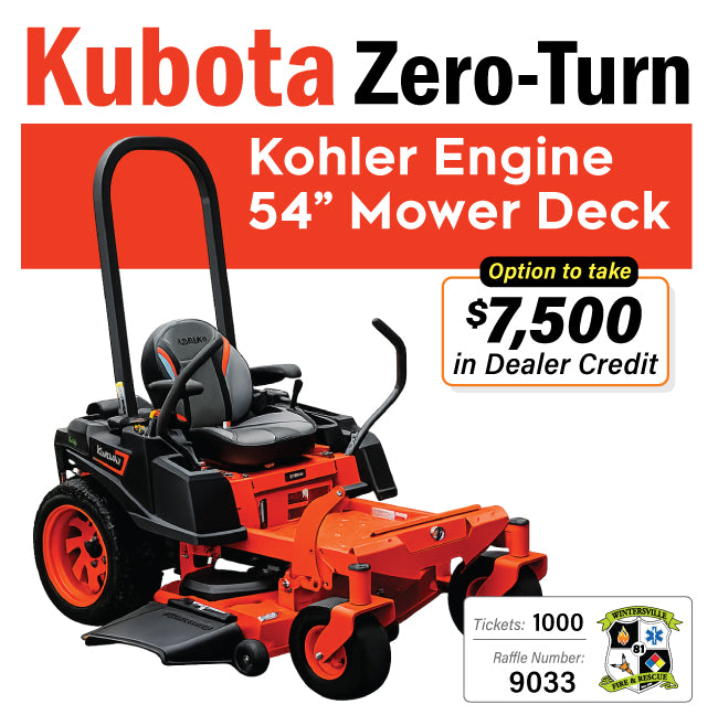 Kubota Z252KH Zero Turn 54" Mower