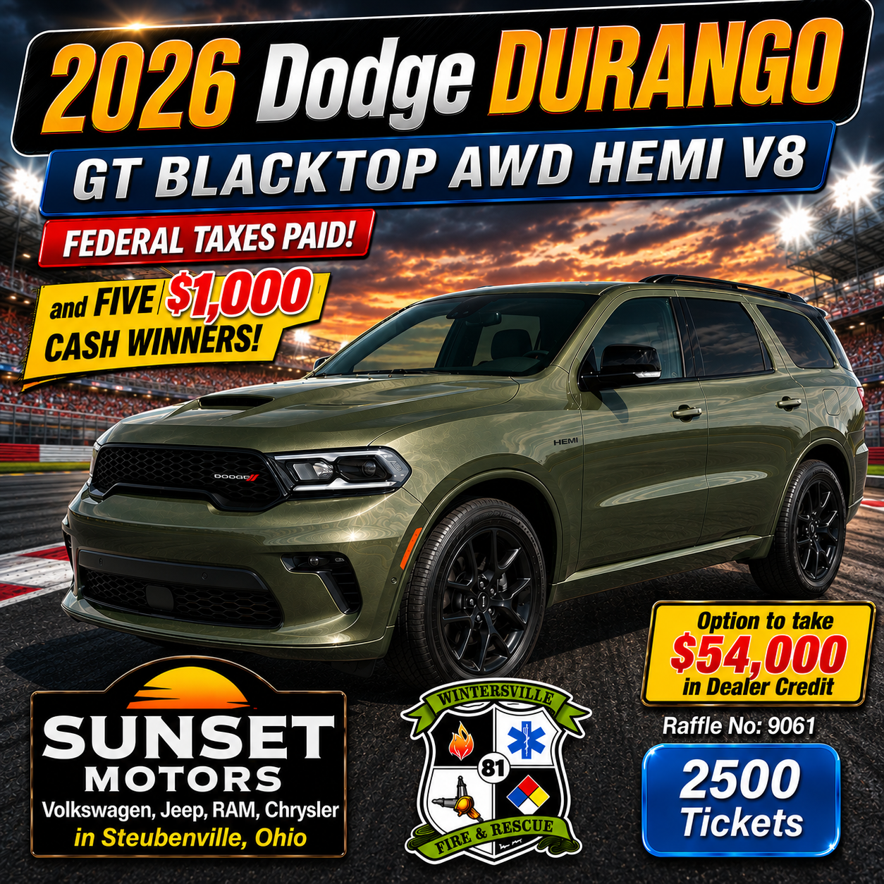 2026 Dodge Durango #9061
