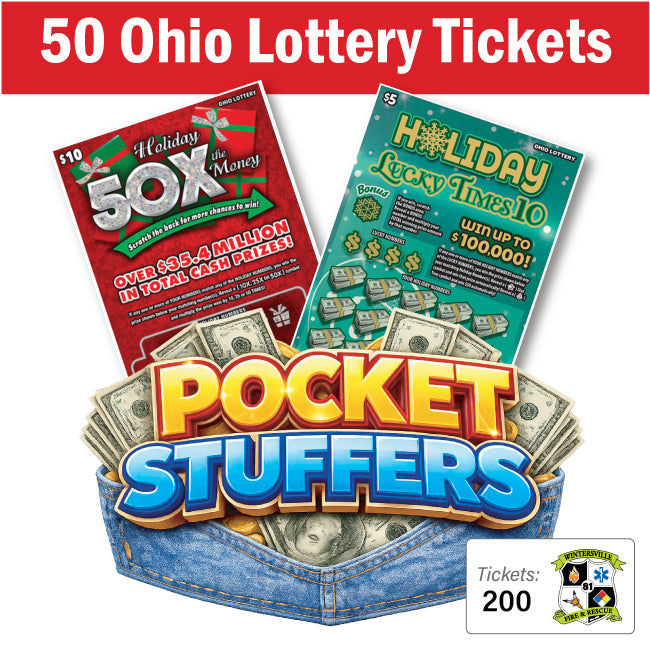 Ohio Lottery Pocket Stuffers 50 tickets - #97579