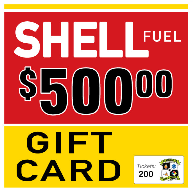 Shell Fuel $500 Gift Card #96842