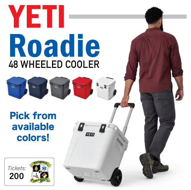 Yeti Roadie 48 Wheeled Cooler - #96509