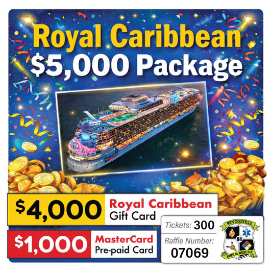 $5000 Royal Caribbean Cruise Package #07069