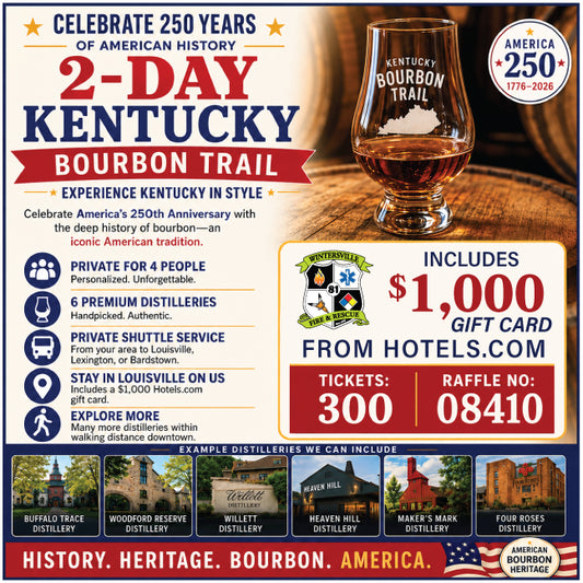 2-Day 6 Distillery Bourbon Trail Experience #08410