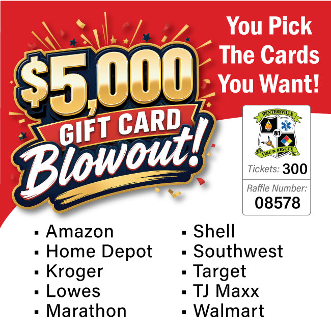 $5000 Gift Card Blowout #08578