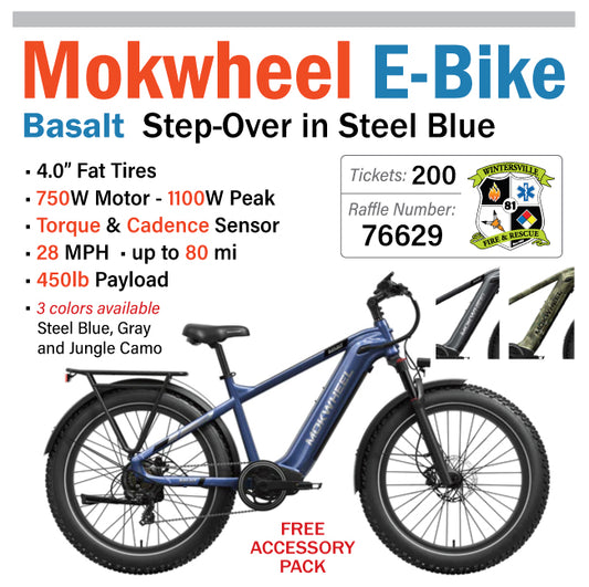 Mokwheel Basalt Step-Over Electric Bike #76629