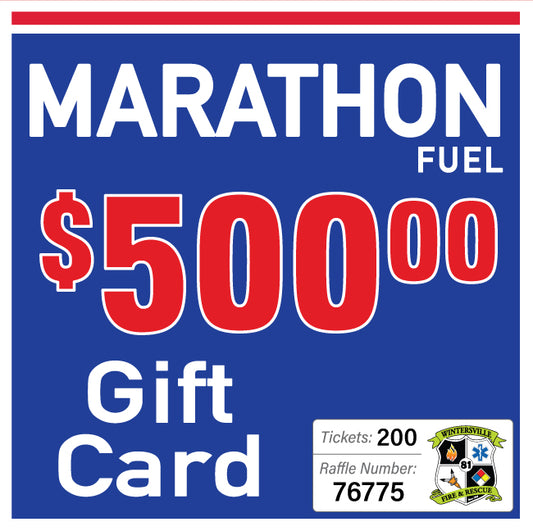 $500 Marathon Fuel Gift Card #76775