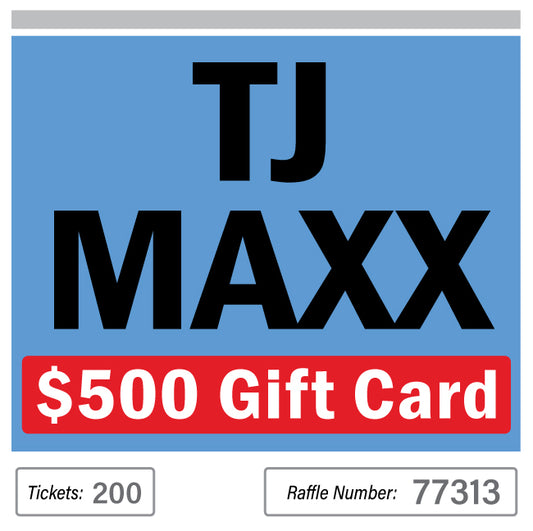 $500 TJ Maxx Gift Card #77313