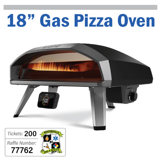 18" Gas Portable Pizza Oven #77762