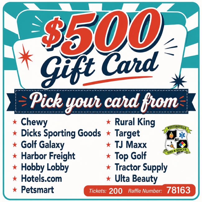 Pick your card $500 Gift Card  #78163