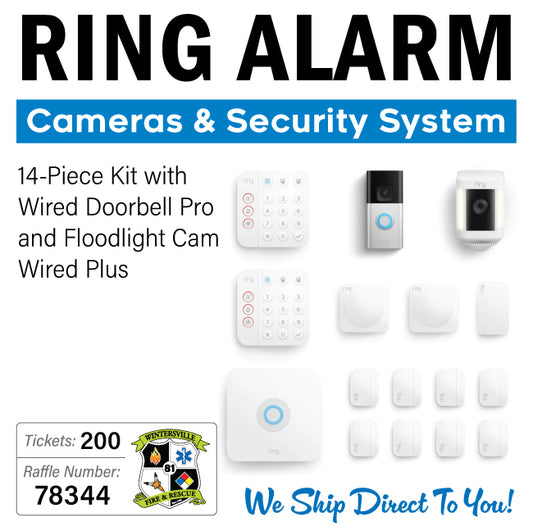Ring Alarm System and Cameras #78344