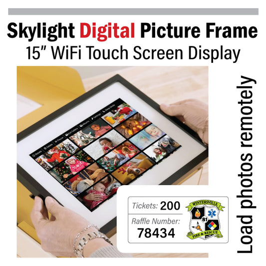 15" Digital WiFi Picture Frame - #78434