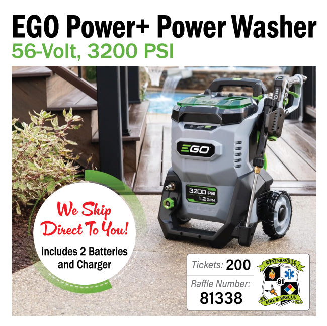 EGO Cordless 56V Pressure Washer #81338