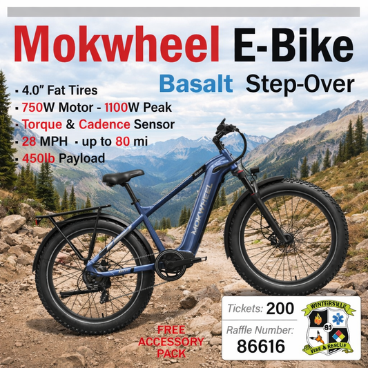 Mokwheel Basalt Step-Over Electric Bike #86616