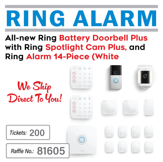 Ring Alarm System and Cameras #81605