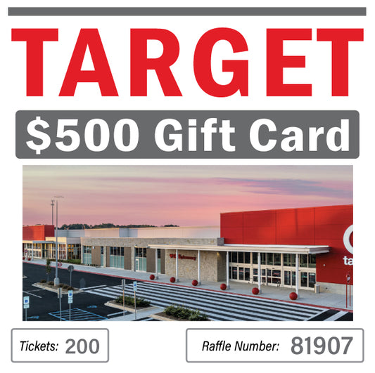 $500 Target Gift Card #81907