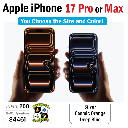 Apple iPhone 17 Pro or Max, You Choose!  #84461