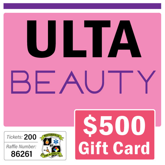 $500 ULTA Beauty Gift Card #86261