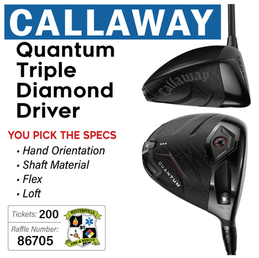 Callaway Quantum Triple Diamond Driver #86705