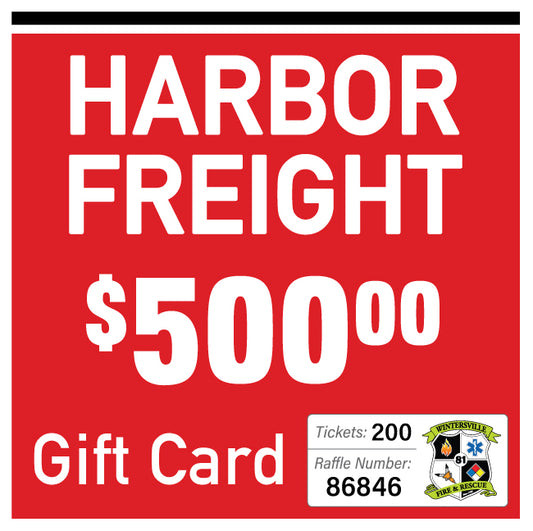 $500 Harbor Freight Gift Card #86846