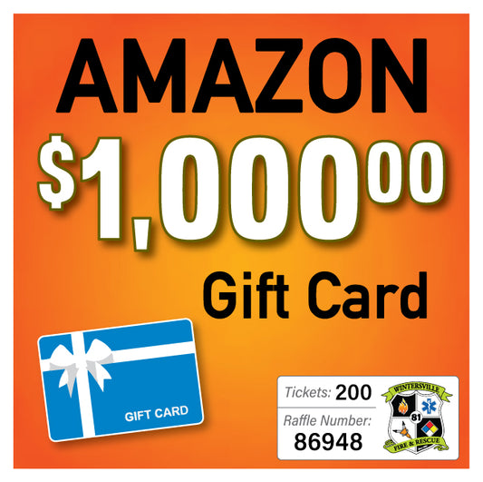 $1000 Amazon Gift Card #86948