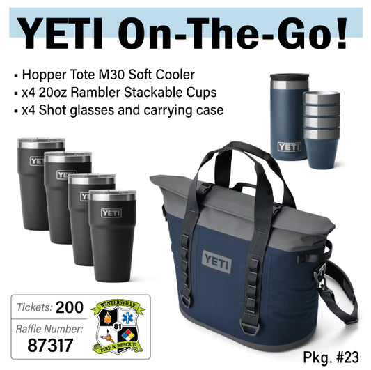 Yeti Pkg. #23 - On-The-Go! - #87317