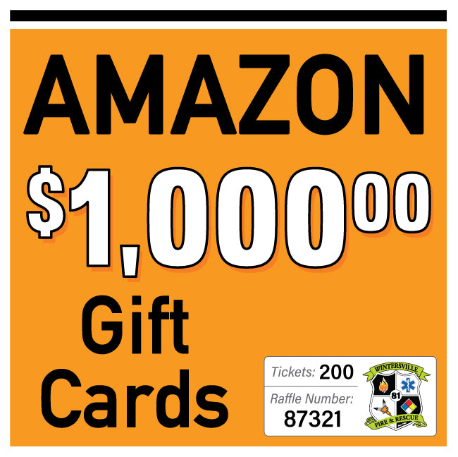 $1000 Amazon Gift Card #87321