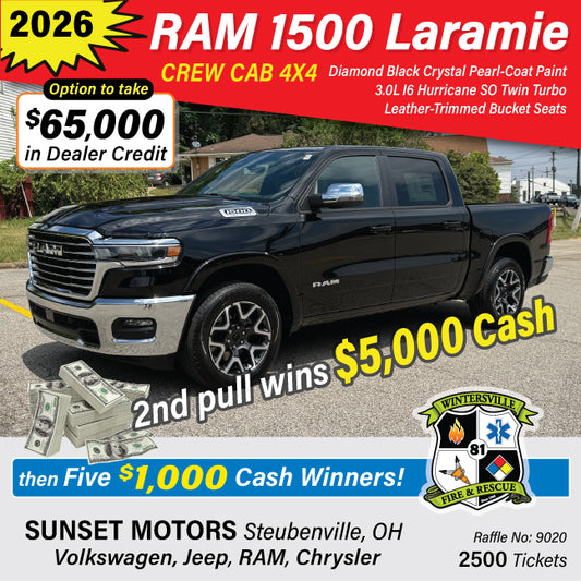 2026 RAM 1500 Laramie Pickup