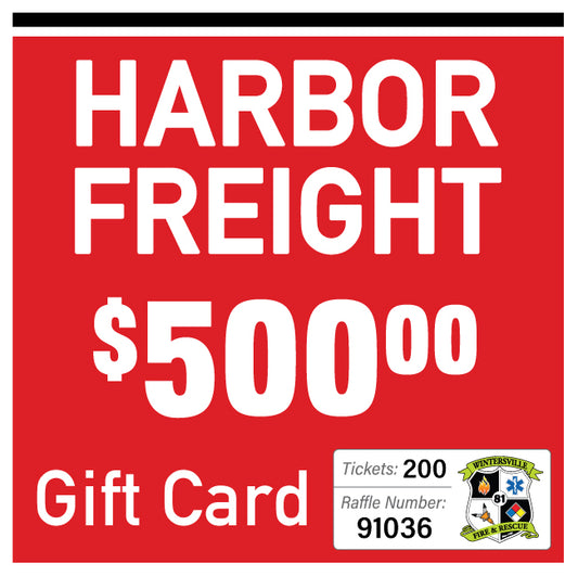 $500 Harbor Freight Gift Card #91036