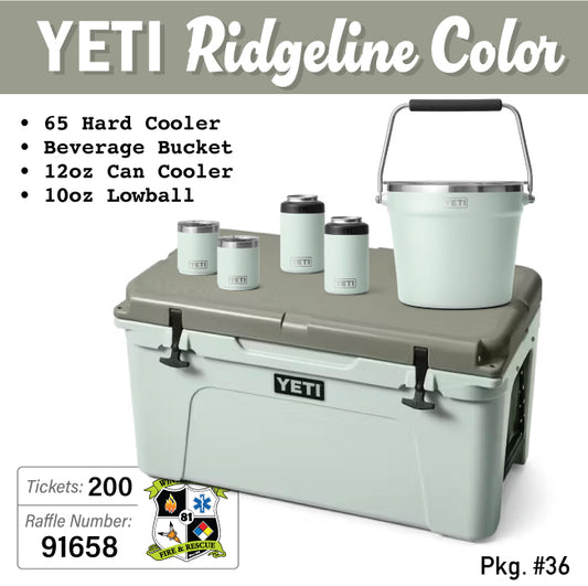Yeti Pkg. #36 Ridgeline Collection - #91658