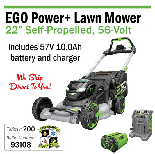 EGO Self-Propelled 56V Lawn Mower - #93108