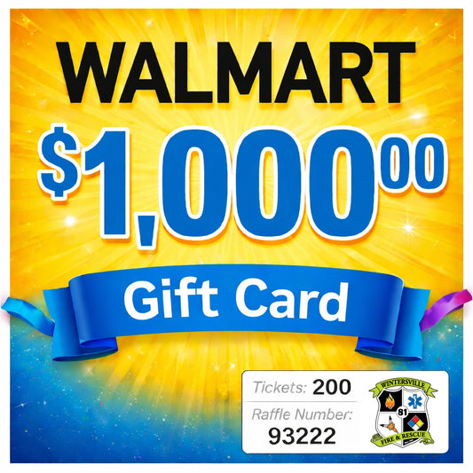 $1000 Walmart Gift Card #93222