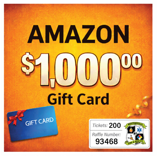 $1000 Amazon Gift Card #93468