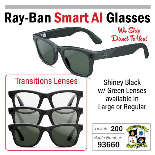Ray-Ban Transitions Meta Smart AI Glasses (Gen 2) - #93660