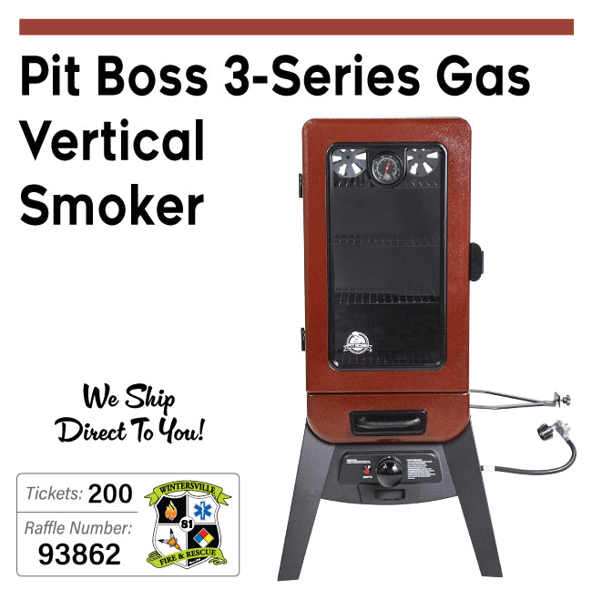 Pit Boss 3-Series Gas Vertical Smoker #93862