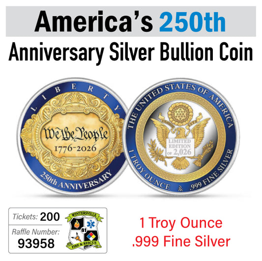 250th Anniversary Silver Coin #93958