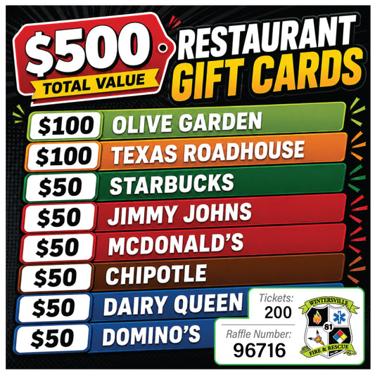 Restaurant Pack $500 value #96716