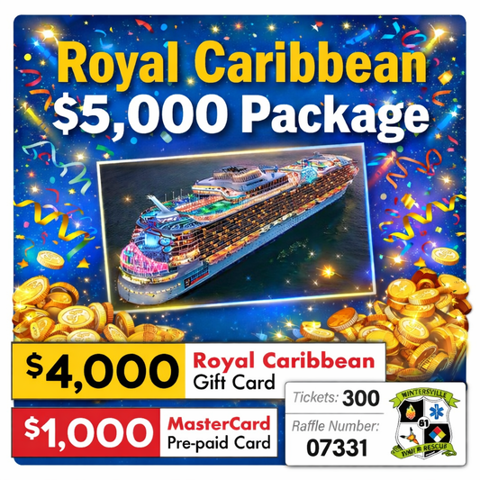 $5000 Royal Caribbean Cruise Package #07331