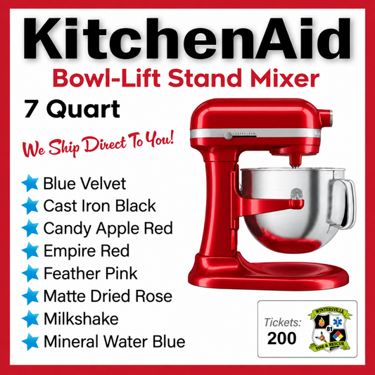 KitchenAid 7 QT Bowl Lift Stand Mixer #93602