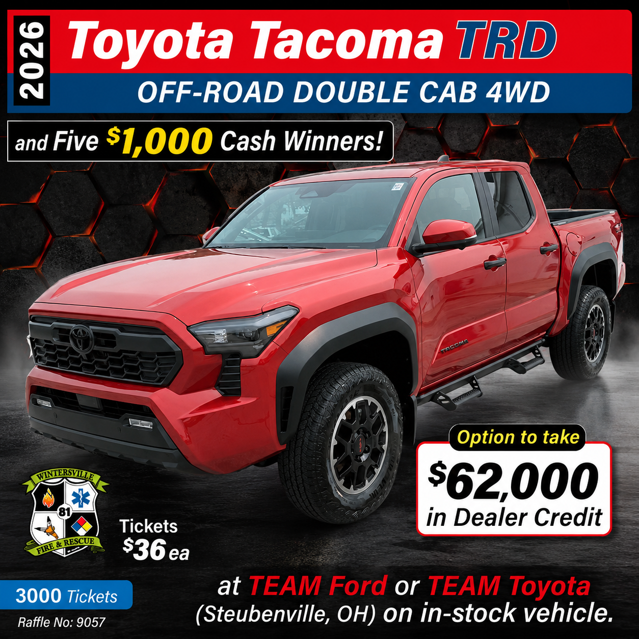 2026 Toyota Tacoma TRD #9057