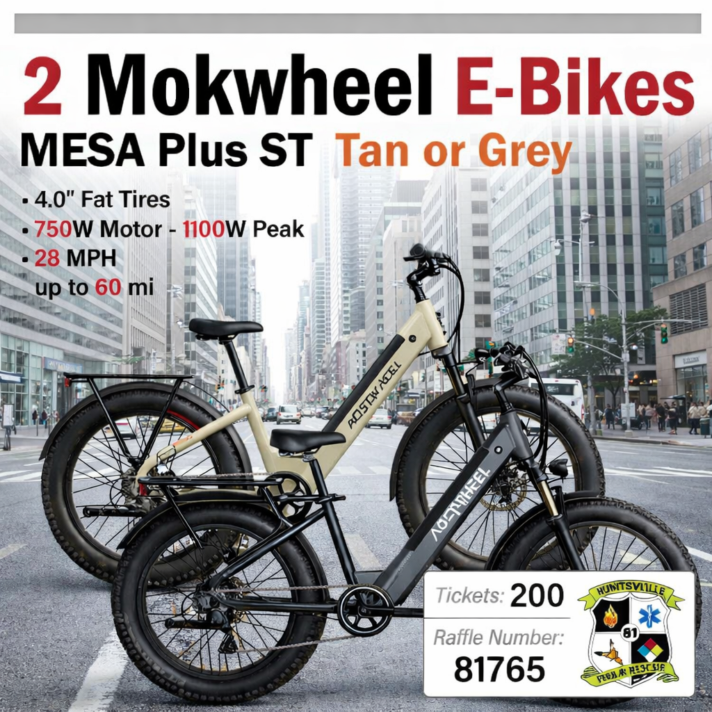 (2) Mokwheel MESA Plus ST Ebikes #81765