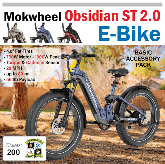 Mokwheel Obsidian ST 2.0 Electric Bike #95261