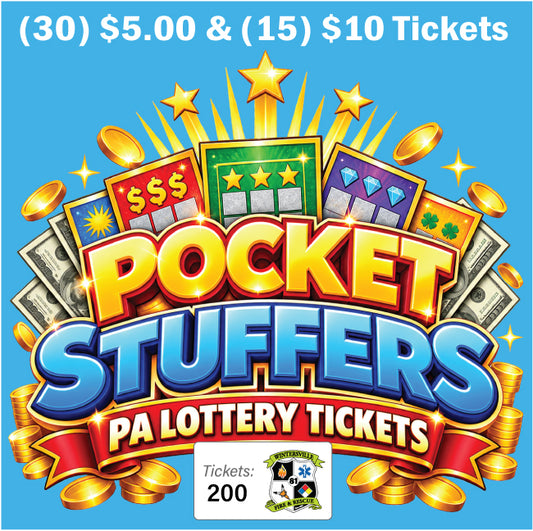 PA Lottery Pocket Stuffers 45 tickets - #95147