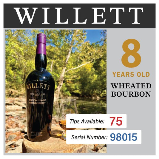 8 Year Old Willett Wheated Bourbon #98015