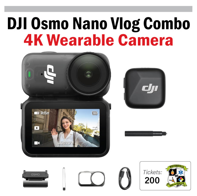 DJI Osmo Nano 4K Wearable Camera #96564