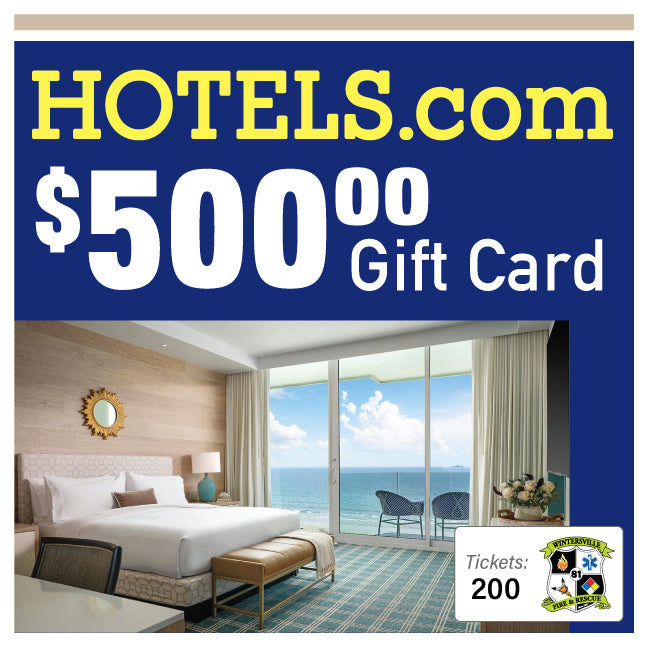 Hotels.com $500 Gift Card #84446